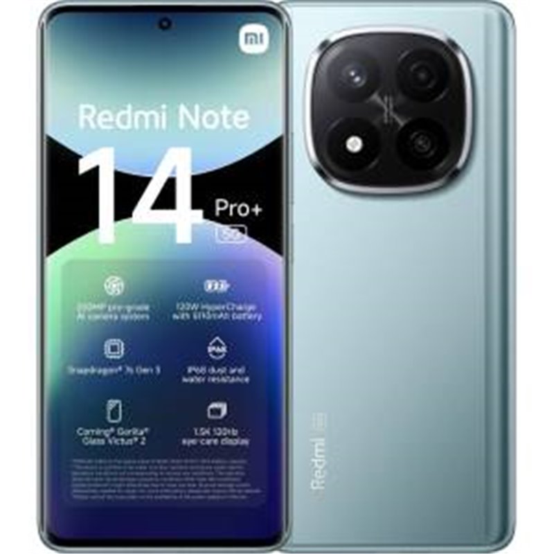 Xiaomi Redmi Note 14 Pro+ 12+512GB 6.67" 5G Frost Blue EU - 