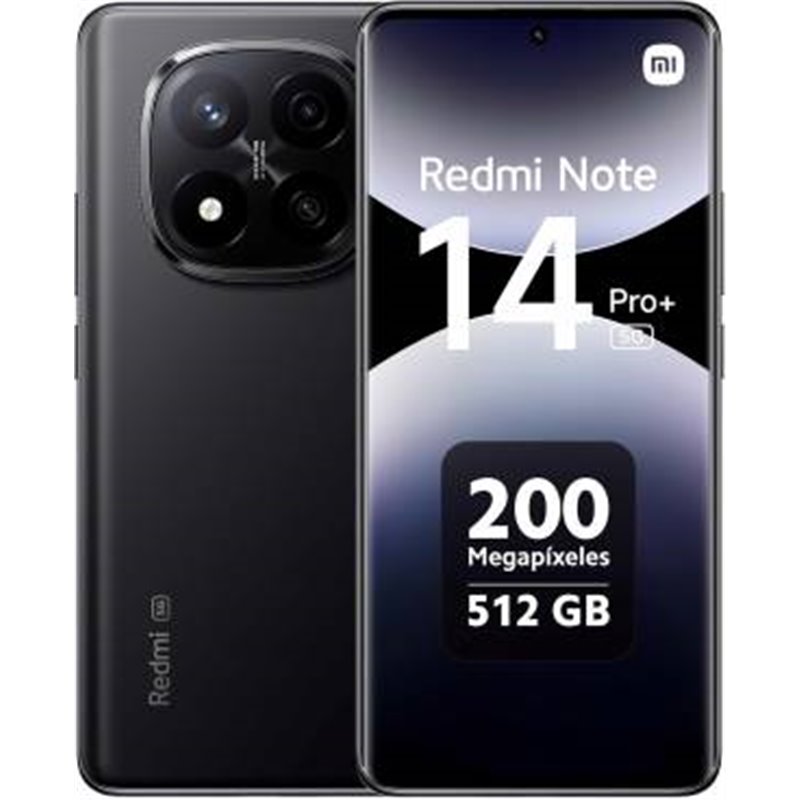 Xiaomi Redmi Note 14 Pro+ 12+512GB 6.67" 5G Midnight Black EU - 