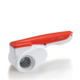 Ariete 440 Gratì - Grattugia elettrica senza filo - batteria ricaricabile - rullo in Acciaio Inox - Arancione