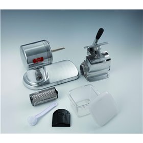 Ariete 449 Gratì Superior - Grattugia Elettrica Professionale - formaggio, pane, cioccolato, frutta secca - Alluminio pressofuso