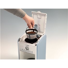 Ariete 1342 Macchina per Caffè Americano - 12 tazze - Caraffa in vetro temperato - Programmazione fino a 24 ore - Autospegniment