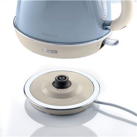 Ariete 2869 Bollitore Elettrico 1,7 Litri di Design - Infusi, tè e tisane - Autospegnimento - 2000 Watt - Acciaio Inox - Linea V