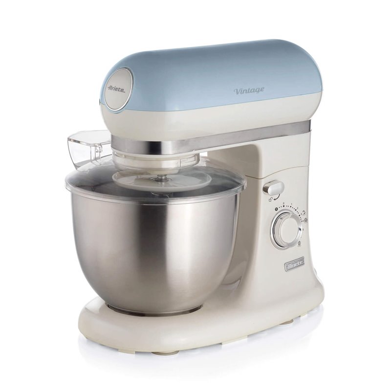 Ariete 1588 Impastatrice Planetaria - Pane, pizza e dolci - 7 Velocità - 3 Fruste - 5,5 Litri - Acciaio Inox - 2400 Watt - Linea
