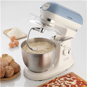 Ariete 1588 Impastatrice Planetaria - Pane, pizza e dolci - 7 Velocità - 3 Fruste - 5,5 Litri - Acciaio Inox - 2400 Watt - Linea