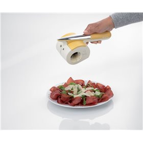 Ariete 457 Gratì Waterproof - Grattugia elettrica Impermeabile - Senza filo - Lavabile sotto acqua corrente - 2 rulli Acciaio In