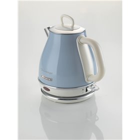 Ariete 2868 Bollitore Elettrico Vintage 1 Litro - Infusi, Tè e Tisane - Autospegnimento - Acciaio Inox - 1 Litro - 1600 Watt - C