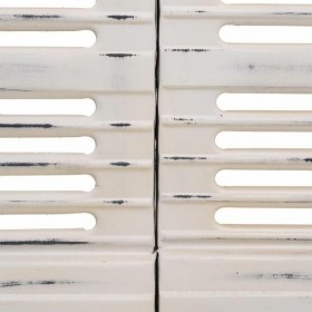 Scrivania Alexandra House Living Bianco Legno Ferro 65 x 75 x 155 cm