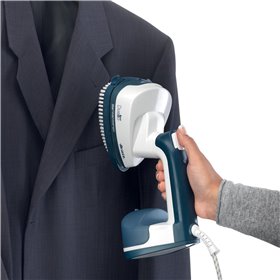 Ariete 6246 Duetto Garment Iron - Stiratrice Verticale e Ferro da Stiro con piastra in Ceramica antiaderente - 1000 Watt - Bianc