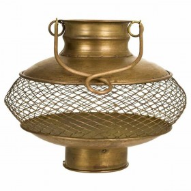 Vaso Alexandra House Living Ottone Ferro 29 x 26 x 29 cm