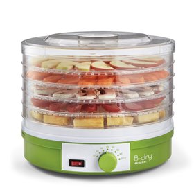 Ariete 616 B-Dry Essiccatore - Disidratatore Alimentare - Frutta, Verdura, Carne Disidratata - Temperatura 35°C/70°C - 245 Watt 
