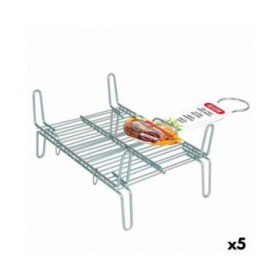 Grill Algon   Doppia Zincato 20 x 25 cm (5 Unità)