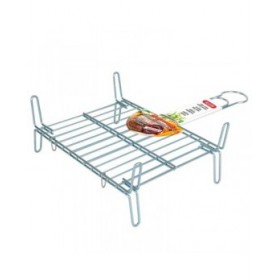 Grill Algon   Doppia Zincato 25 x 30 cm (5 Unità)