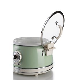 Ariete 2904 Rice Cooker - Cuociriso Elettrico con bowl in ceramica - Sushi fatto in casa - Multicooker - Linea Vintage - 3,5 L -