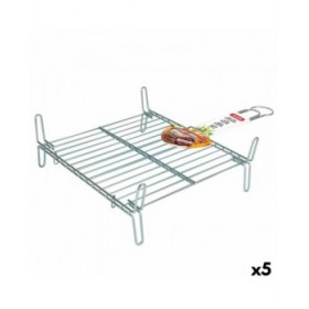 Grill Algon   Doppia Zincato 35 x 35 cm (5 Unità)
