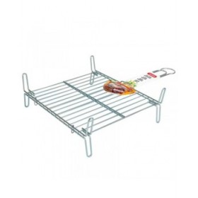 Grill Algon   Doppia Zincato 35 x 35 cm (5 Unità)