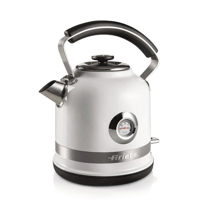 Ariete 2854 Moderna Bollitore Elettrico, 2000 W, Capacità 1,7 L, 360° Cordless, Sistema di Spegnimento Automatico, Filtro Rimovi