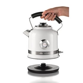 Ariete 2854 Moderna Bollitore Elettrico, 2000 W, Capacità 1,7 L, 360° Cordless, Sistema di Spegnimento Automatico, Filtro Rimovi