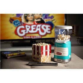 Ariete 2956, Pop Corn Party Time, Macchina per Pop Corn, Scoppia 60gr di Mais per Pop Corn in 2 minuti con Aria Calda, Senza Gra