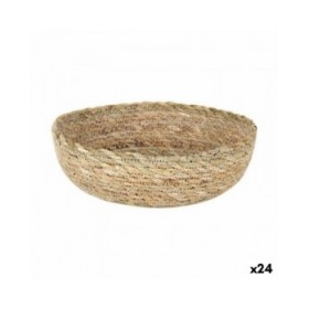 Cestino Multiuso Privilege Marrone vimini 20 x 20 x 7 cm (24 Unità)