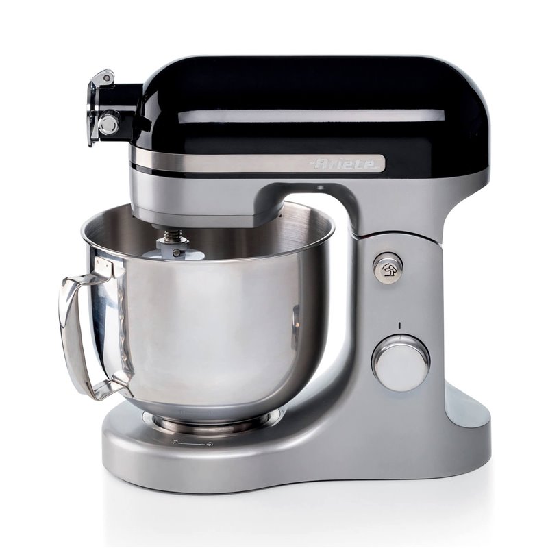 Ariete 1589 Impastatrice Planetaria Moderna, 1600 Watt, 11 velocità, 5.5 Litri, 3 accessori per impastare, amalgamare e montare.