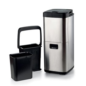 Ariete 2001 Ecowe, Pattumiera Intelligente, 60W/h, Essiccatore di rifiuti organici, Riduce il volume dei rifiuti organici, 2 ces