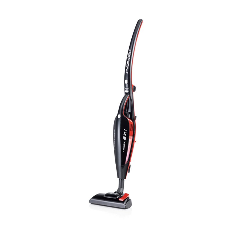 Ariete 2764 Evo 2 in 1 - Scopa Elettrica con filo - Aspirapolvere e Aspirabriciole - Tecnologia ciclonica senza sacco - Filtro H