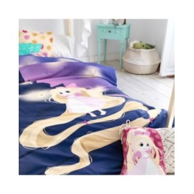 Set di copripiumino HappyFriday Mr Fox Long braid  Multicolore Singolo 2 Pezzi