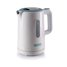 Ariete 2846 Bollitore Breakfast, 2200W, Capacità 1,7 L, Base Cordless 360°, Spegnimento automatico, Coperchio di sicurezza, Live