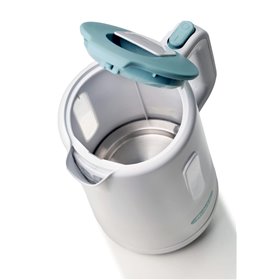 Ariete 2846 Bollitore Breakfast, 2200W, Capacità 1,7 L, Base Cordless 360°, Spegnimento automatico, Coperchio di sicurezza, Live