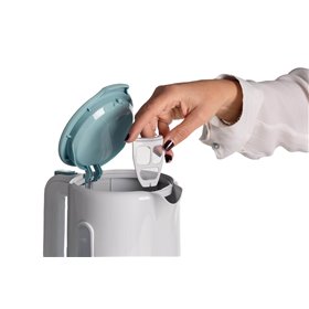 Ariete 2846 Bollitore Breakfast, 2200W, Capacità 1,7 L, Base Cordless 360°, Spegnimento automatico, Coperchio di sicurezza, Live