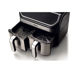 Ariete 4625 Friggitrice ad aria 9L, 2100W, Capacità 9L, Doppio cestello, Capacità di cottura 3,6kg, 11 programmi preimpostati, F