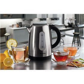 Ariete 2847 Metal Kettle, Bollitore elettrico, Capacità 1,7L, Base cordless, Protezione contro surriscaldamento, Metal