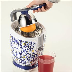 Ariete 413, Spremiagrumi Capri, Spremiagrumi Elettrico con Leva, 2 Coni per Frutti Grandi e Piccoli, Beccuccio Salvagoccia, Moto