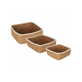 Set di Cestini Privilege   vimini 17 cm 3 Pezzi