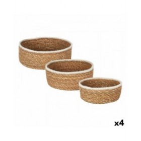 Set di Cestini Privilege   vimini 17 cm 3 Pezzi