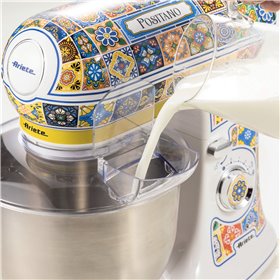Ariete 1588 Impastatrice Positano, Planetaria, 7 velocità, 2400 Watt, 5,5 litri, Tazza Acciaio Inox