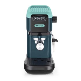 Ariete 1399 Macchina da caffè espresso Light Aquamarine, Per polvere e cialde ESE, 1300 W, Capacità 1,1L, 15 bar di pressione, F