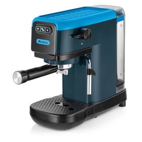 Ariete 1399 Macchina da caffè espresso Sky Blue, Per polvere e cialde ESE, 1300 W, Capacità 1,1L, 15 bar di pressione, Filtro 1,
