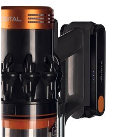 Ariete 2704 22V Lithium Digital Panel, Scopa elettrica senza filo, Cordless, Voltaggio 22,2V, Capacità serbatoio 1L, Spazzola mo