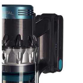Ariete 2704 22V Lithium Digital Panel, Scopa elettrica senza filo, Cordless, Voltaggio 22,2V, Capacità serbatoio 1L, Spazzola mo