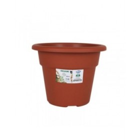 Vaso Dem Greentime Rotonda Marrone ø 20 x 15,75 cm (12 Unità)