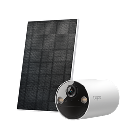 Telecamera a batteria Smart Tapo TC82 2K Kit con Pannello solare