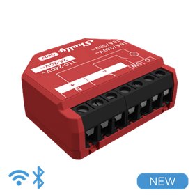Shelly 1PM Gen3 - Smart Relay 16A  AC/DC WiFi/BT/Matter PM