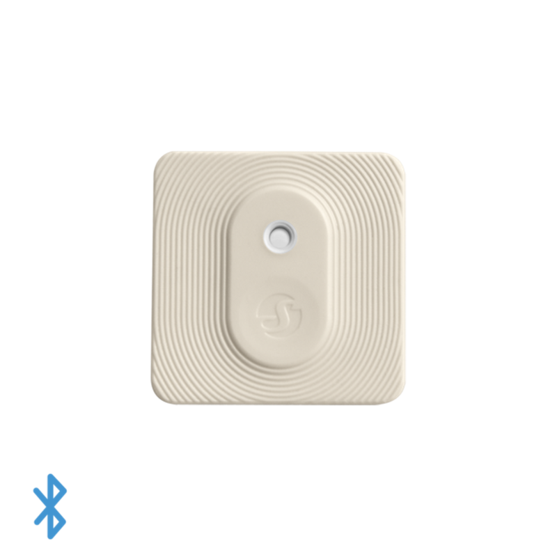 Shelly BLU H&T Ivory - Shelly Sensore Temp&Umid Bluetooth bianco