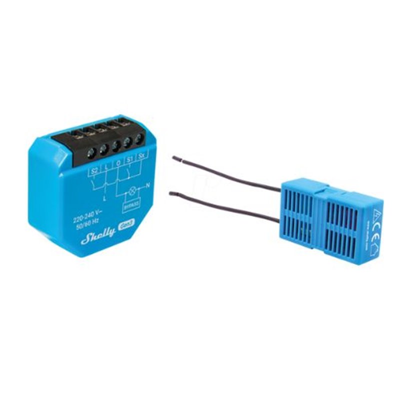 Shelly 1L Gen3 - Interruttore intelligente 1 canale senza neutro Wi-Fi/BT/Matter