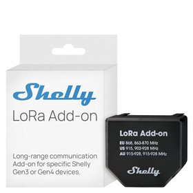 Shelly LoRa Add-on | Modulo Add-on via radio connessione 5KM