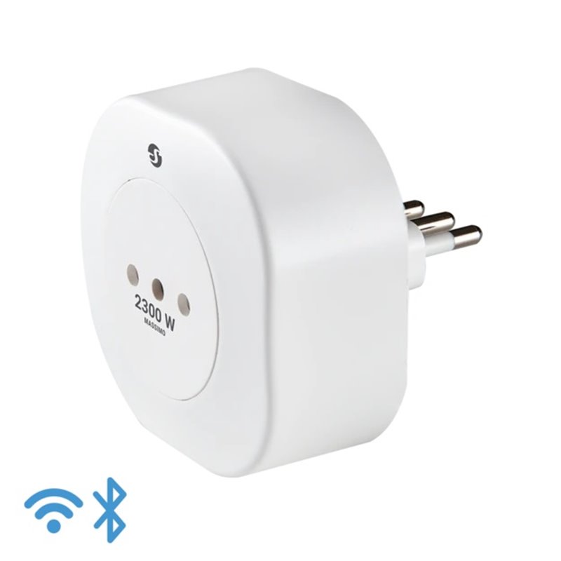 Shelly Plug ITA - Presa Wi-Fi 10A con Monitoraggio Energia Shelly Plug ITA - Presa Wi-Fi 10A con Monitoraggio Energia