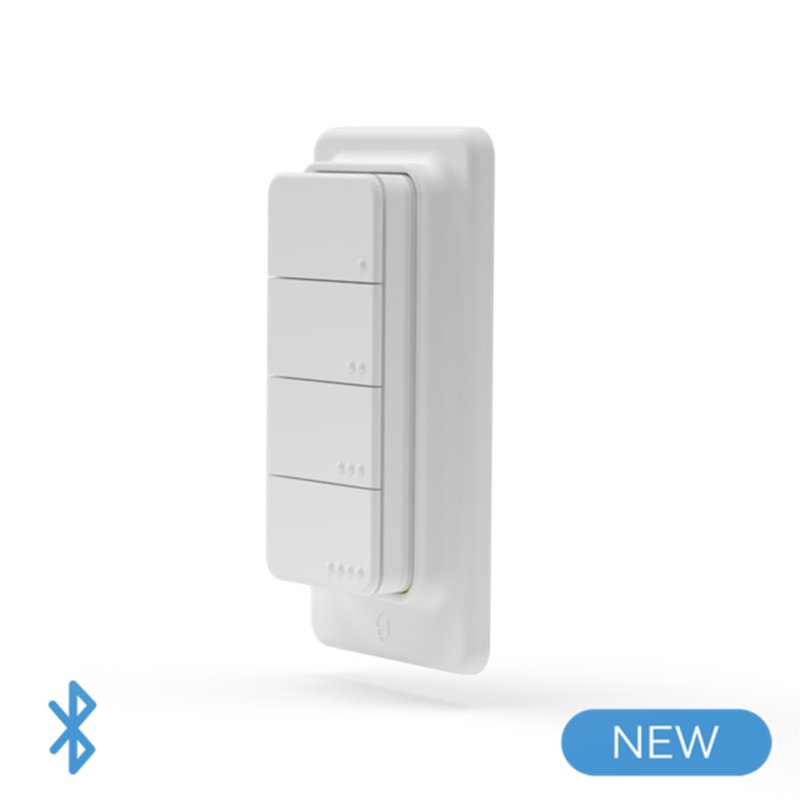 Shelly BLU RC Button4 - Telecomando a muro con 4 tasti Bluetooth