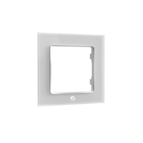 Shelly Wall Frame 1 - Placca da parete bianca compatibile Legrand