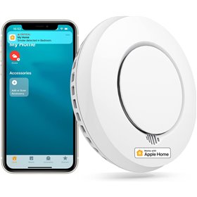 Meross Rilevatore Fumo Smart RF [EN 14604] - Apple HomeKit